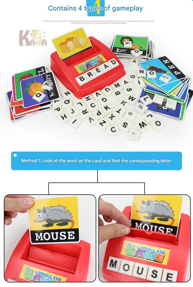 Learning toy encouraging cognitive skills in kids