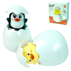 Penguin Egg Bath Toy for toddlers