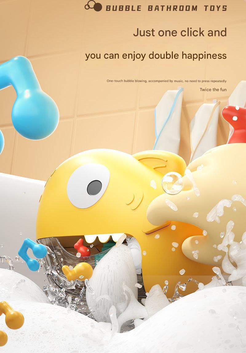 Bubble Maker action in the bath