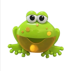Colourful bath toy in use