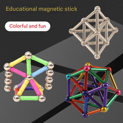 Creative construction kit with magnetic components image 2