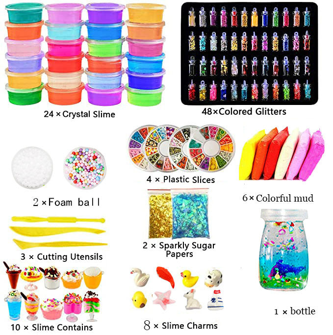 creative slime textures for kids