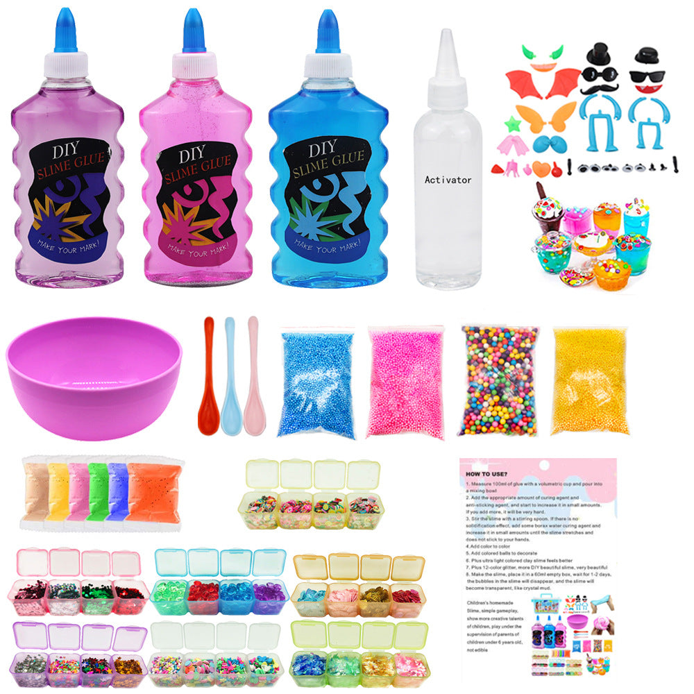 vibrant non-toxic slime for kids play