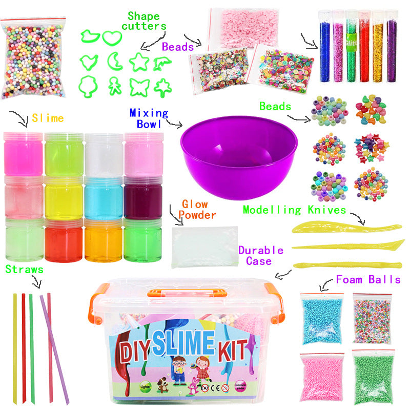 slime set with various textures