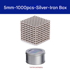 Magnetic Puzzle Balls set display