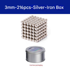 Playing with magnetic puzzle balls