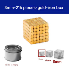 Desk accessory made with magnetic balls