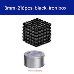 Different shapes made with magnetic balls