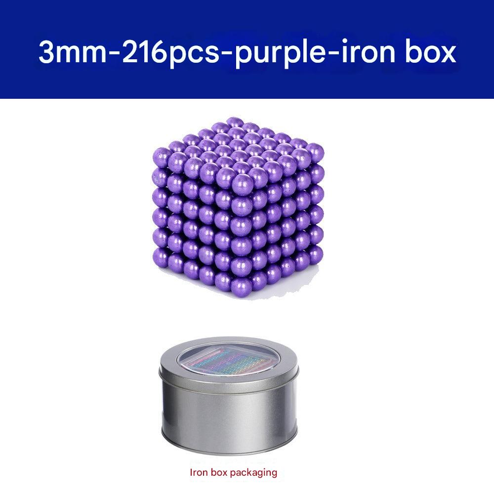 Magnetic balls in varying colours