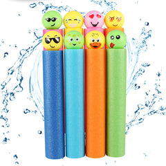 Child-friendly water blaster with soft materials 7