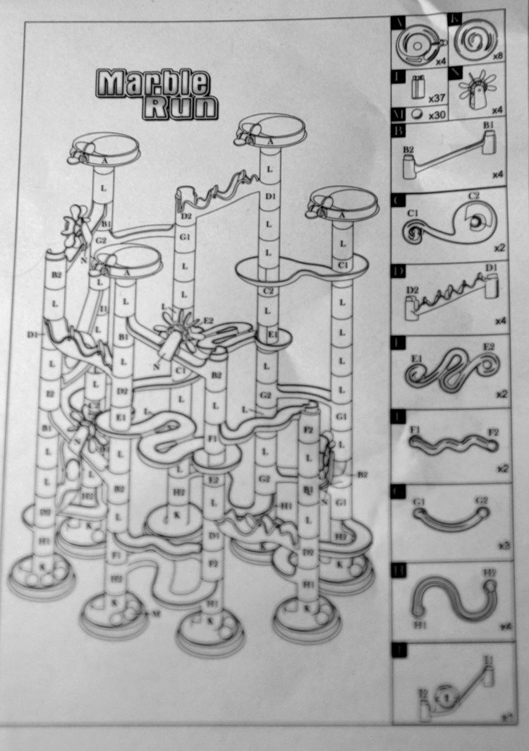 3D Labyrinth Marble Track Kit image 5