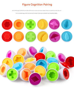Child playing with the Smart Egg Toy Set 3