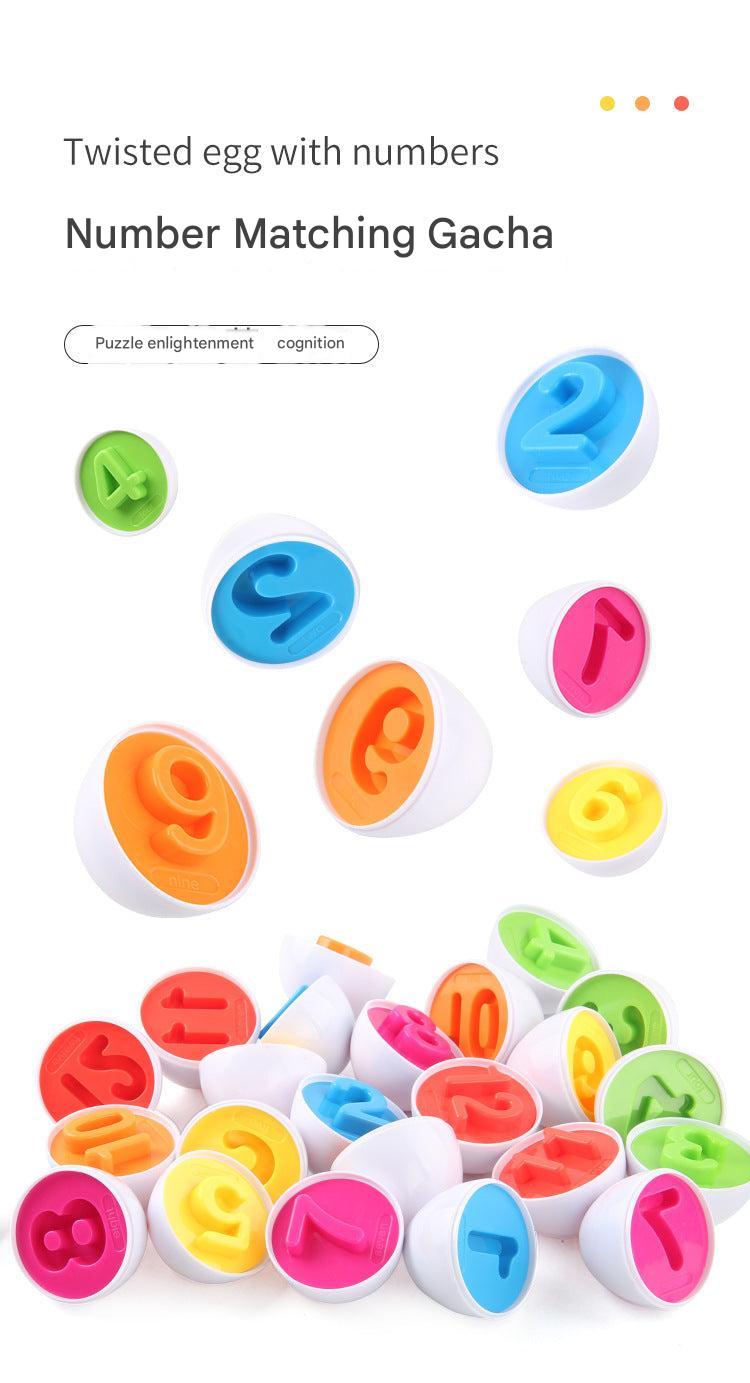 Smart Egg Matching Toy Set packaging 10