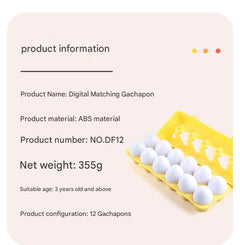 Smart Egg Matching Toy Set with colourful eggs 1