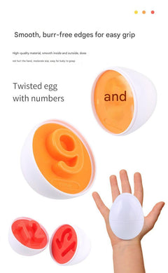 Child playing with the Smart Egg Toy Set 3