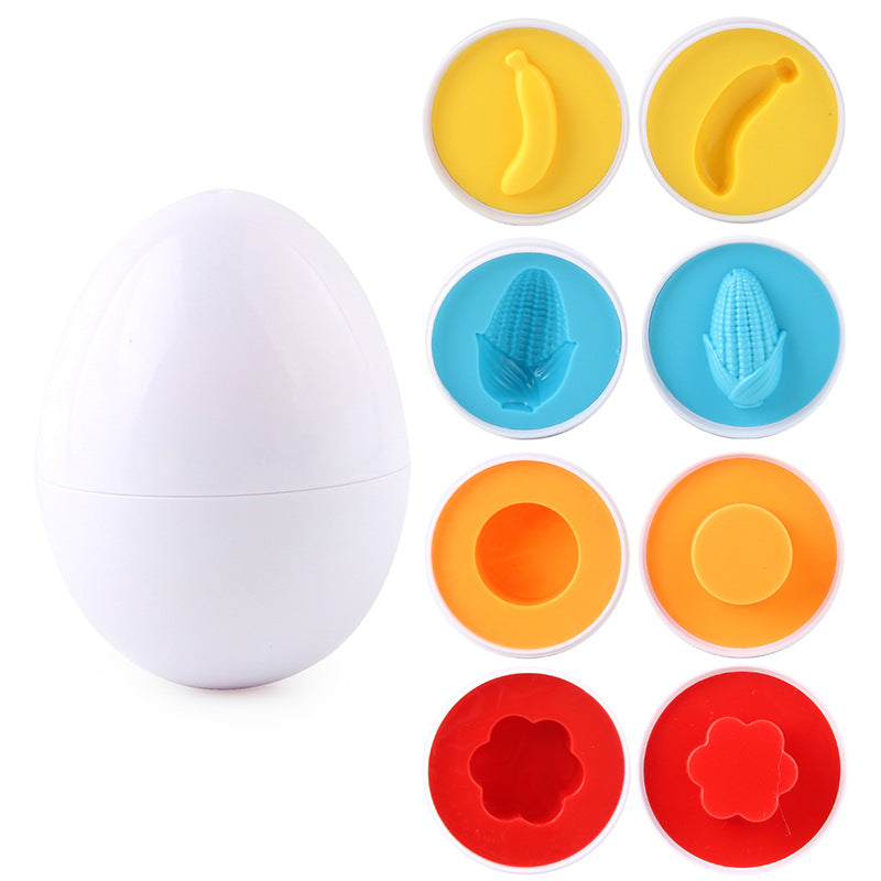 Close-up of the matching twist toy eggs 4