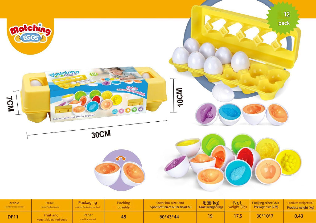 Interactive assembly eggs for kids 6