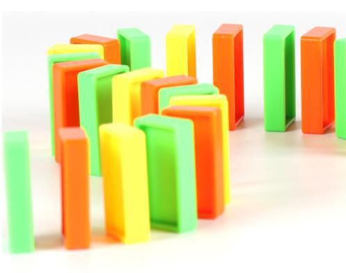 Transparent Domino Train Set - Image 1