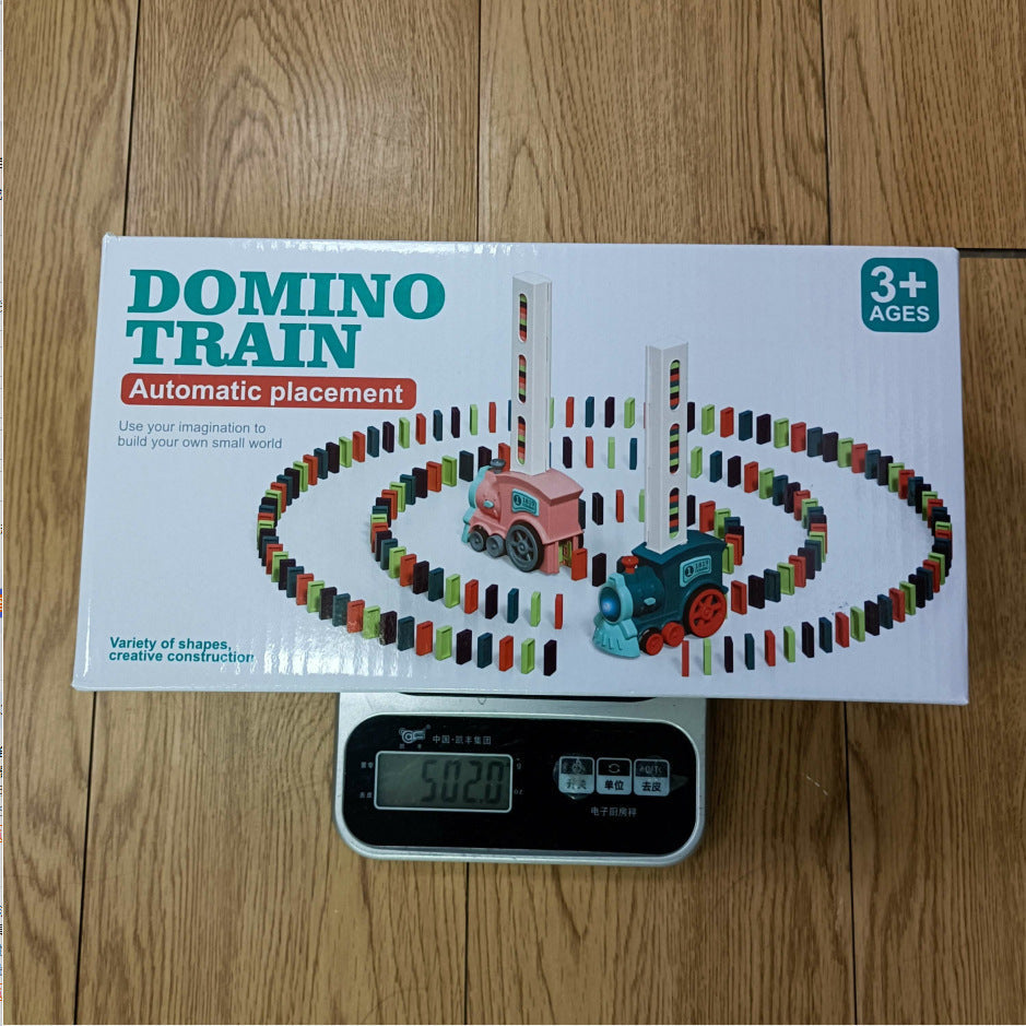 Exciting Game Setup with Domino Train - Image 4