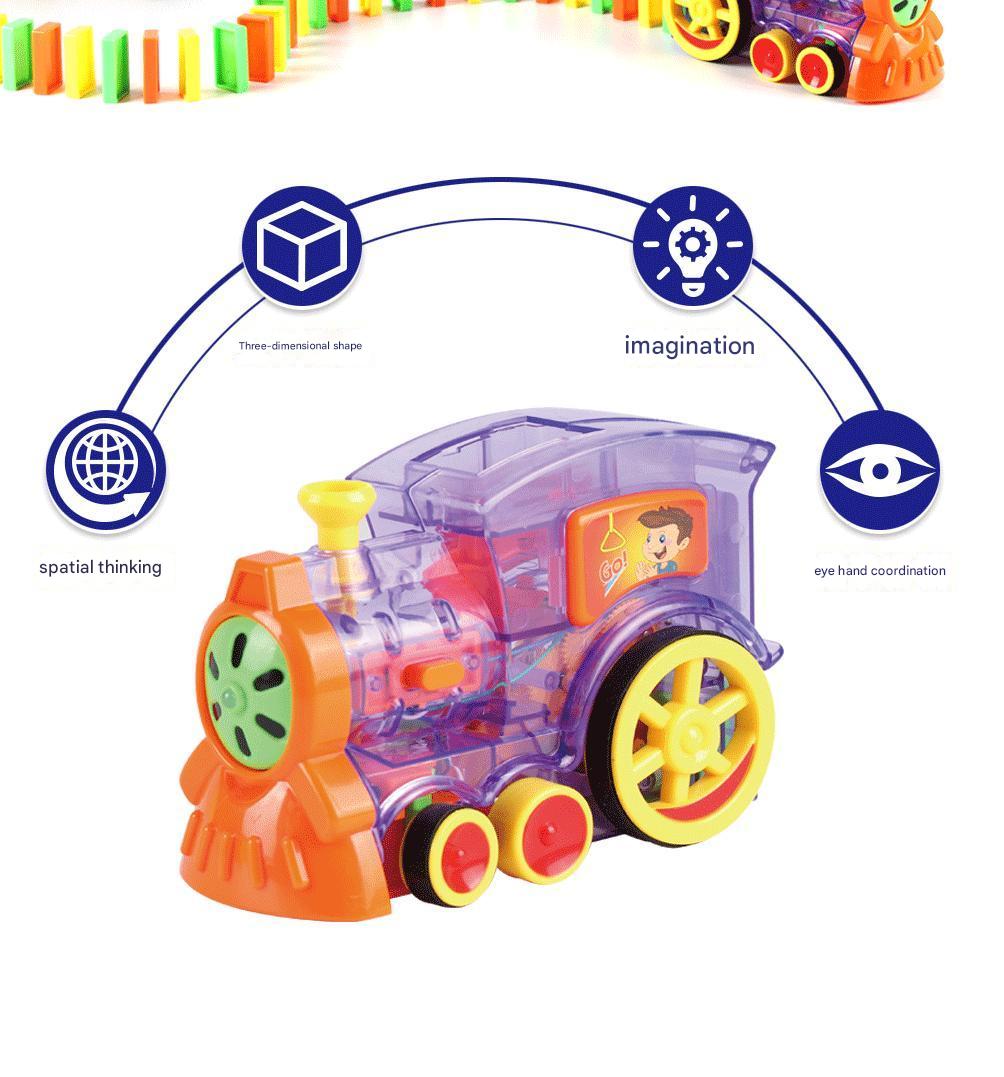 Domino Train Set Featured in Action - Image 6