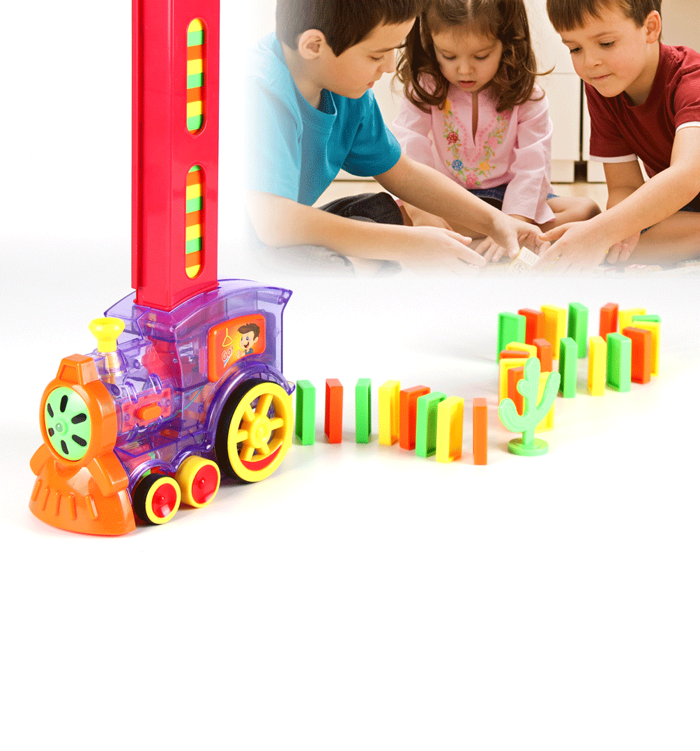 Interactive Gaming with Domino Train Set - Image 5