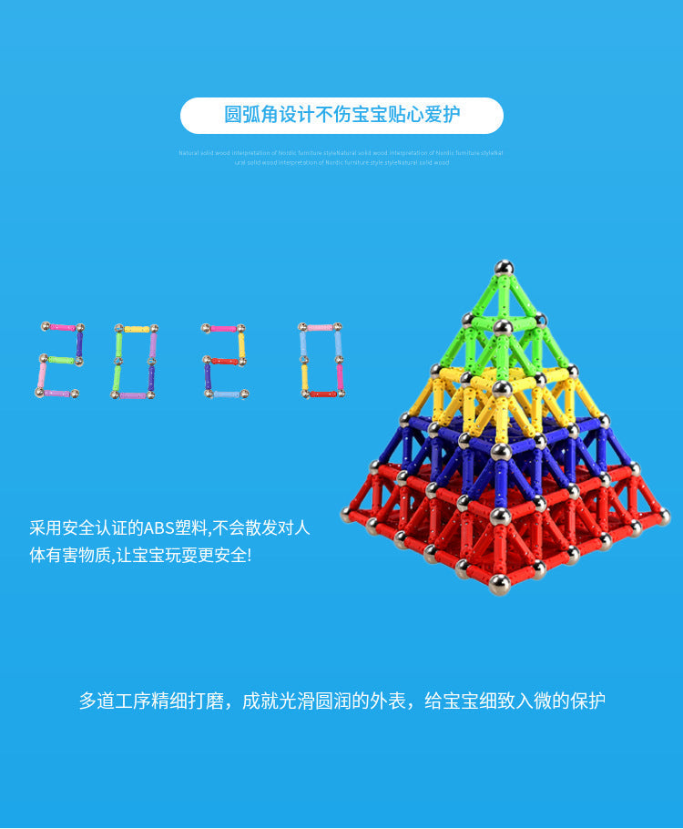 Learning and Play with Magnetic Toys for Children