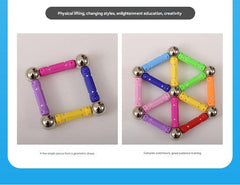 Imaginative Play with Magnetic Blocks