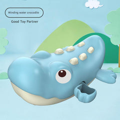 Bath time with colourful non-toxic toys