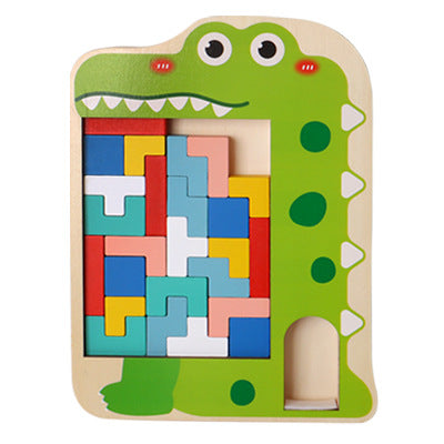 Toddler interacting with eco-friendly toys