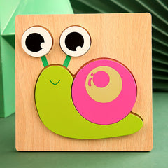 Motor skills enhancing puzzle blocks
