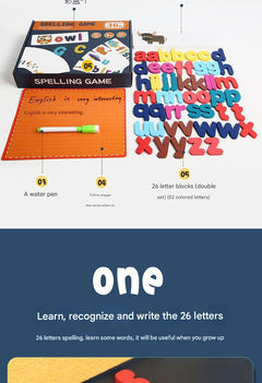 Non-toxic plastic letter pieces for kids game image 4