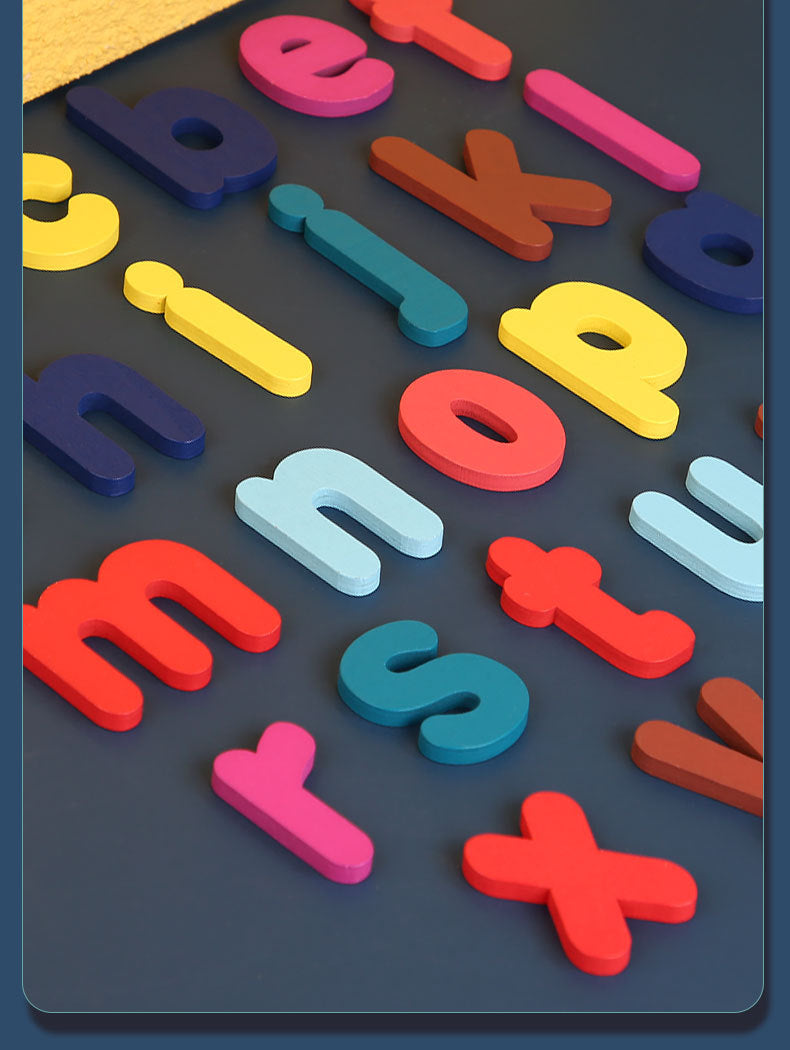 Preschool learning with colourful letters image 5