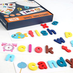 Non-toxic plastic letter pieces for kids game image 4