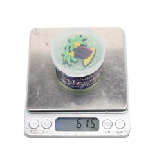 Children playing with slime kit containers