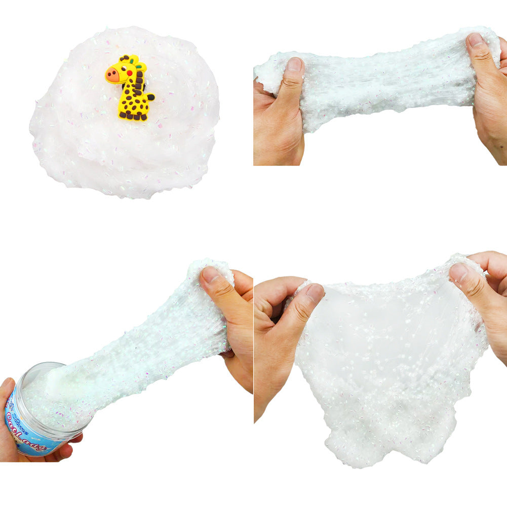 Kids enjoying creative play with non-toxic slime