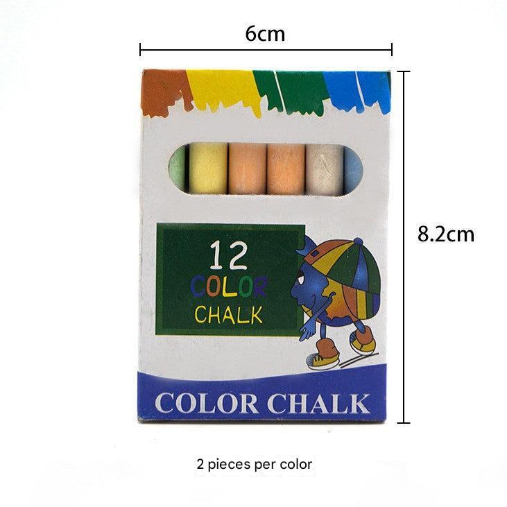 Assorted chalks for enhancing classroom dynamics