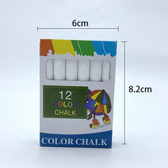Image of the 100-pack dustless chalk set for classrooms