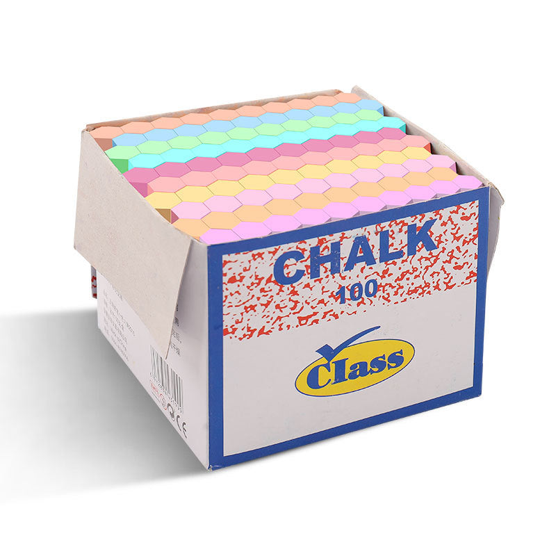 Non-toxic chalk suitable for blackboards and greenboards
