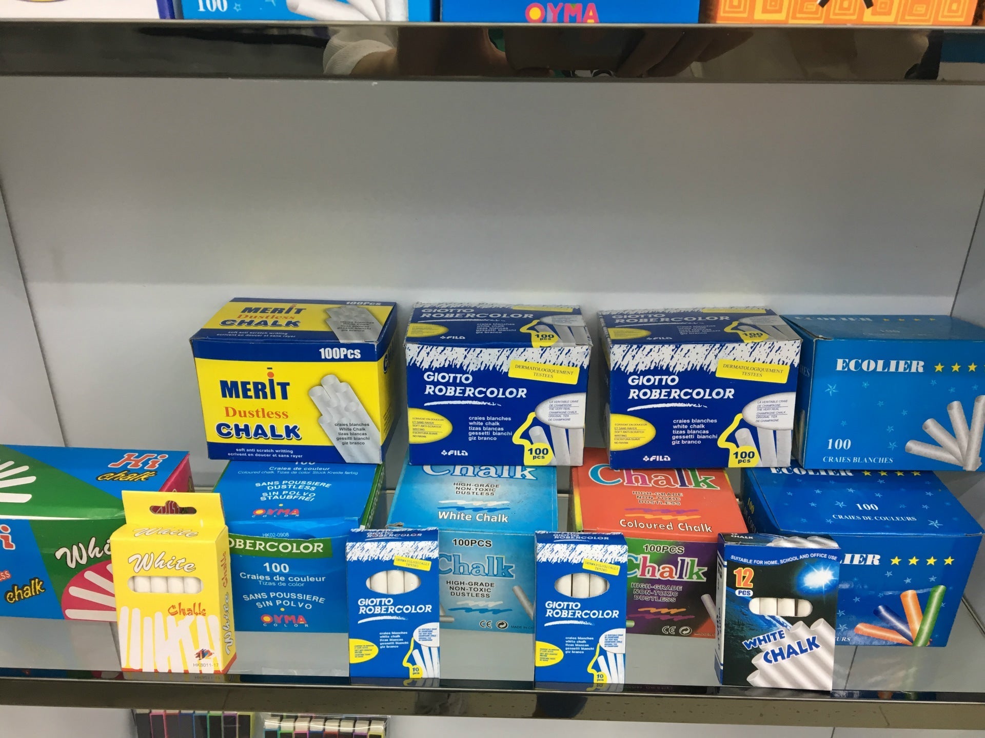 Multicolour dustless chalk for engaging lessons