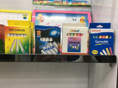 Assorted chalks for enhancing classroom dynamics