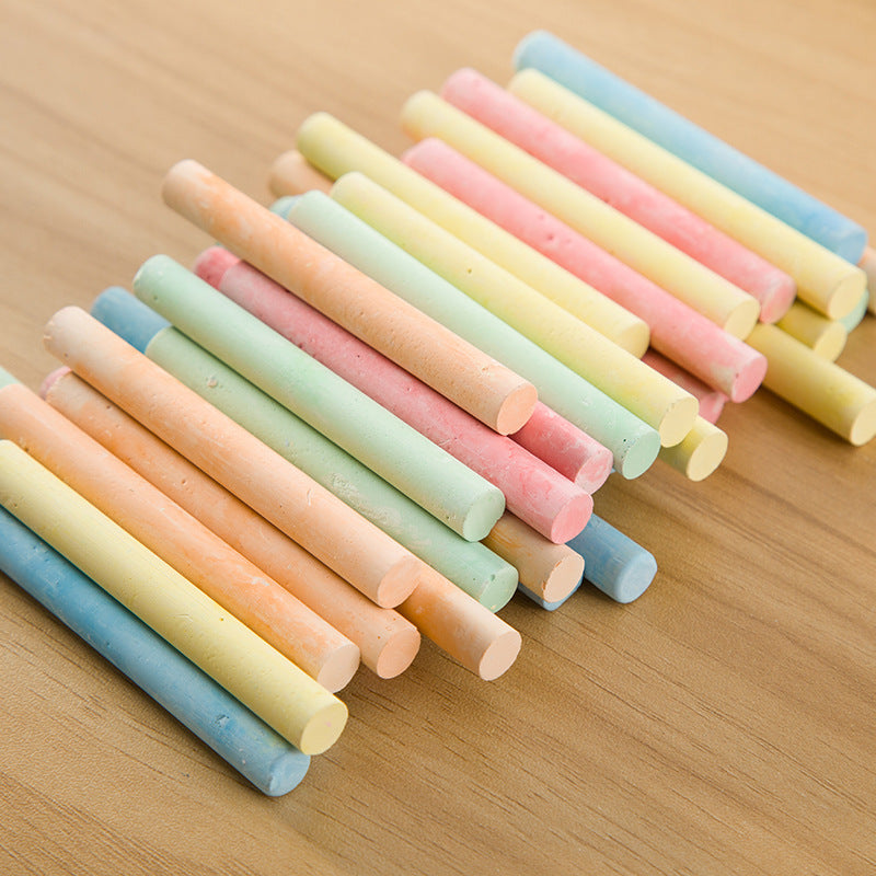 Premium coloured chalk for teachers in eco-friendly packaging