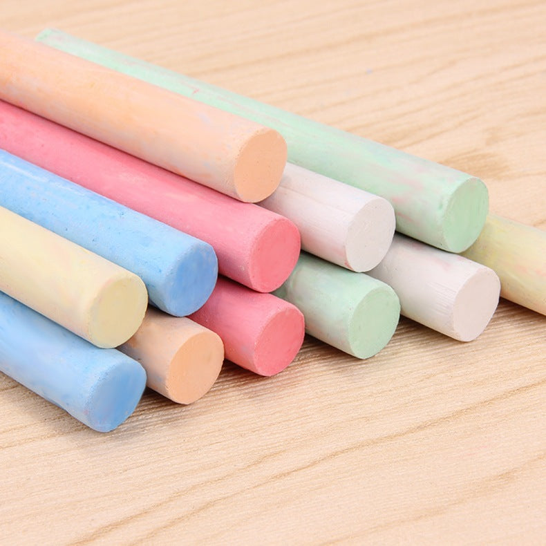 Non-toxic chalk suitable for blackboards and greenboards