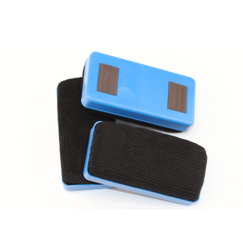 Classroom environment with whiteboard eraser