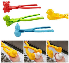 Close up of Dinosaur Snowball Maker handle