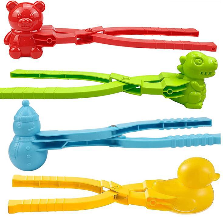 Different designs of Cartoon Dinosaur Snowball Maker