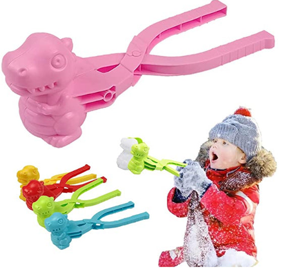 Various colours of Dinosaur Snowball Maker