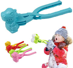 Close up of Dinosaur Snowball Maker handle
