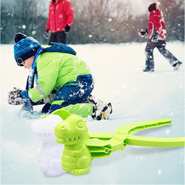 Various colours of Dinosaur Snowball Maker