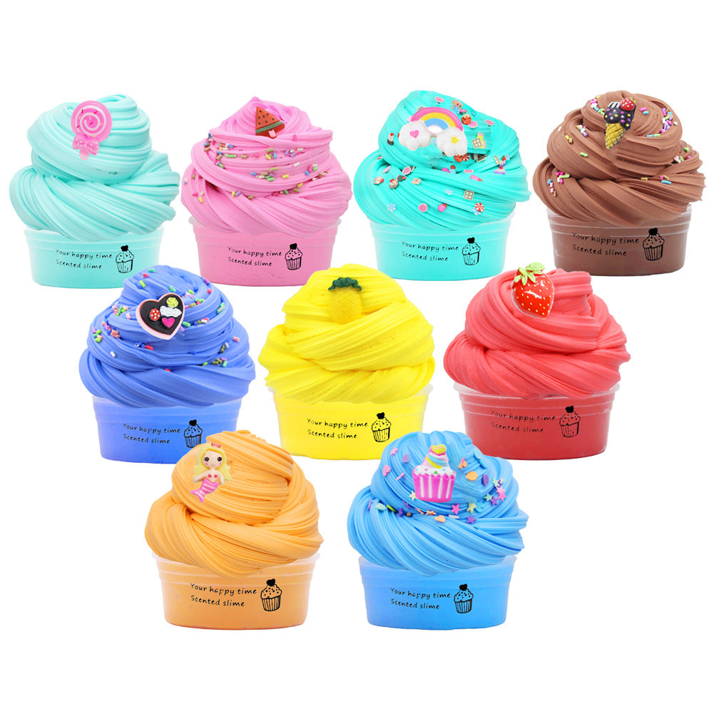 Colourful non-stick slime kit image 1