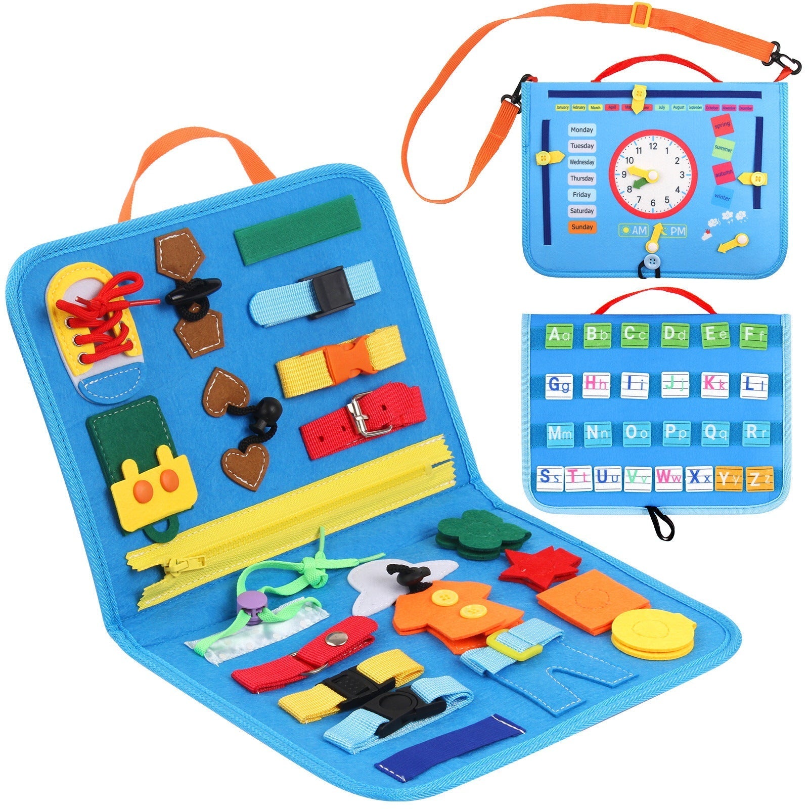 Safe felt toy for toddlers and preschoolers